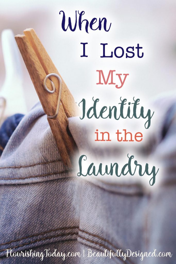 When I lost my identity in the laundry