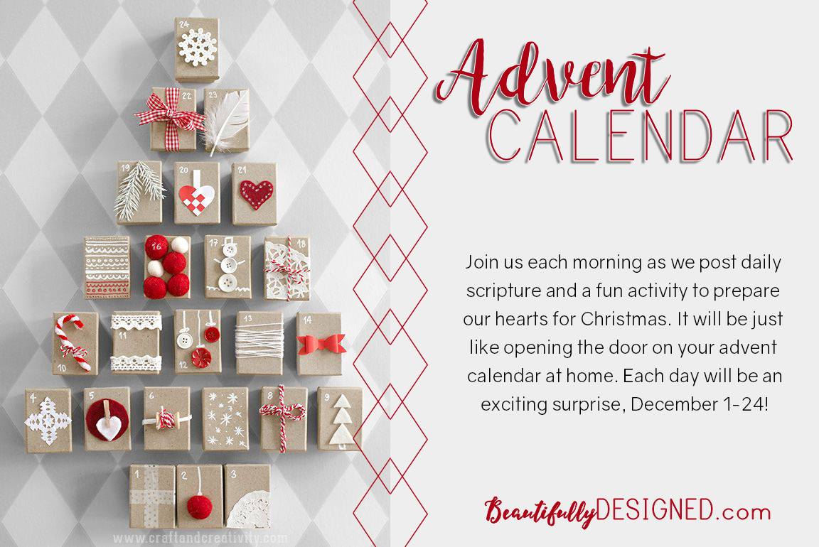 Beautifully Designed Advent Calendar is Coming