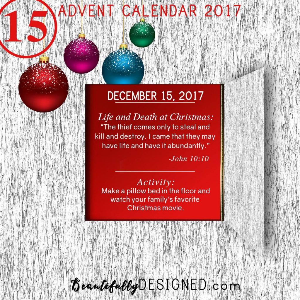 Advent Calendar Day 15 Ashley B Shepherd