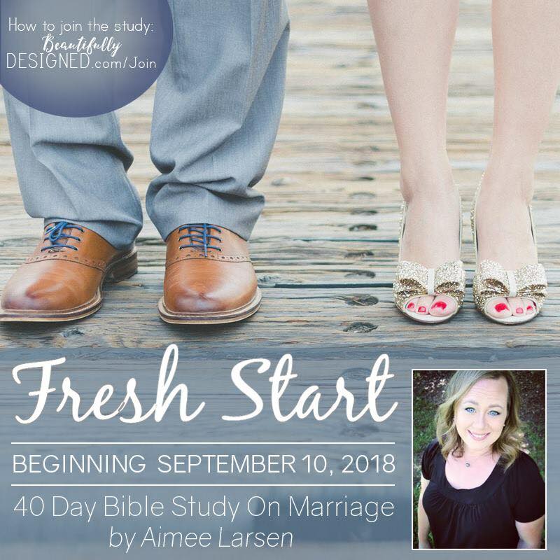 Fresh Start Bible Study Aimee Larson